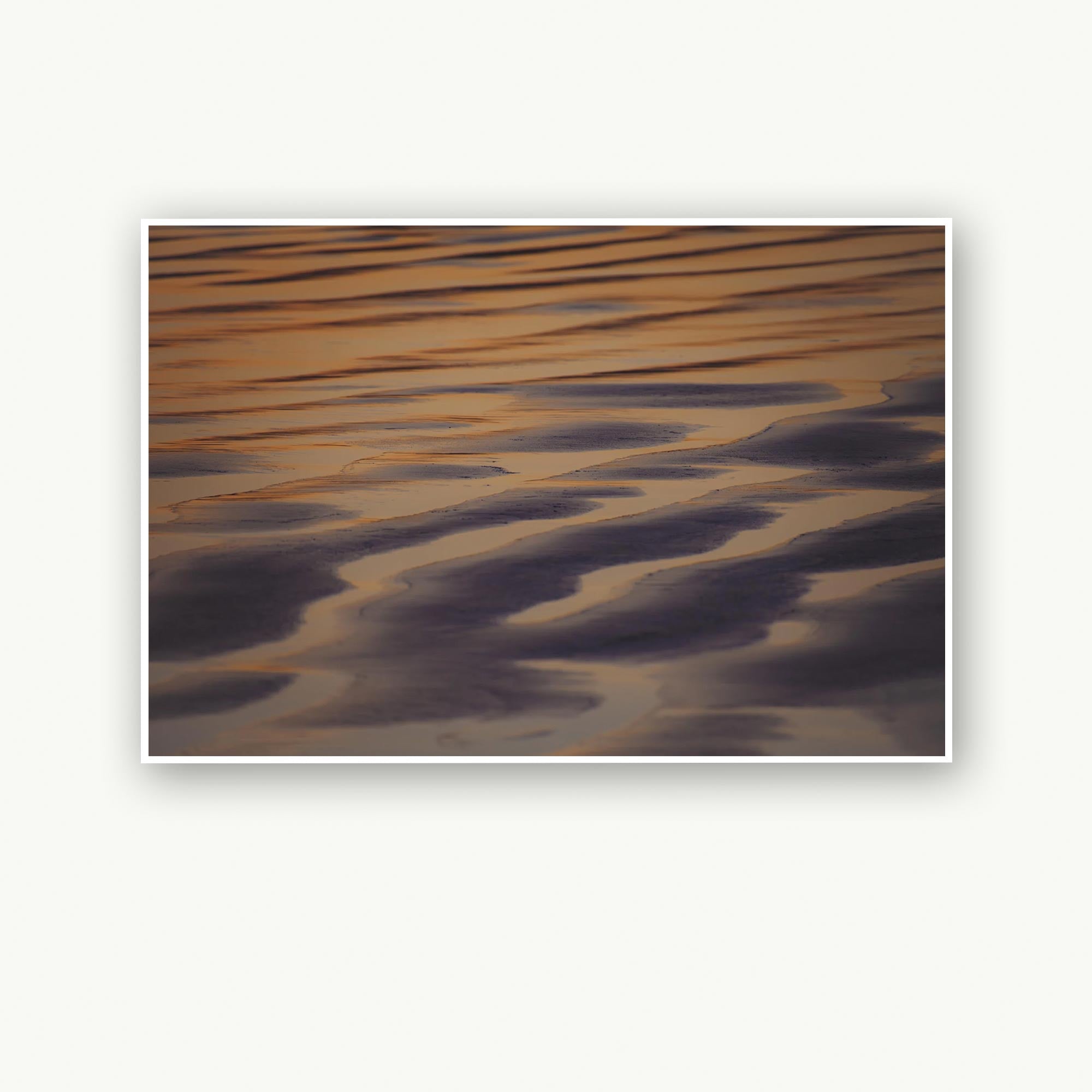 Arena fundida en luz